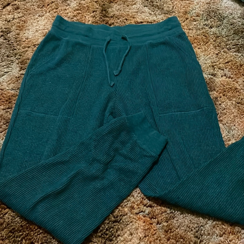 stars above jogger waffle knit sweatpants size small